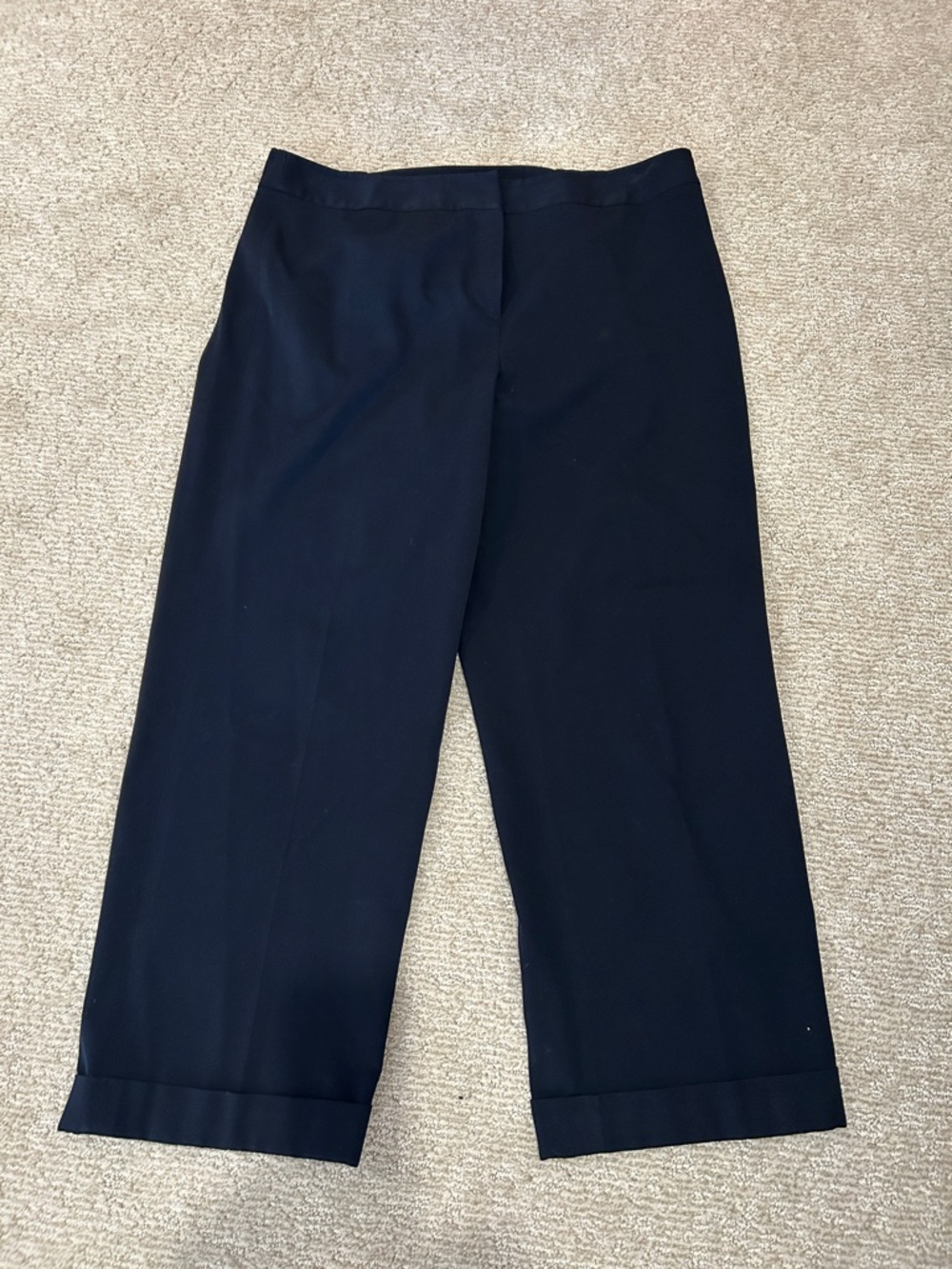 August Max Woman’s Navy Dress Pants - Picture 1 of 5